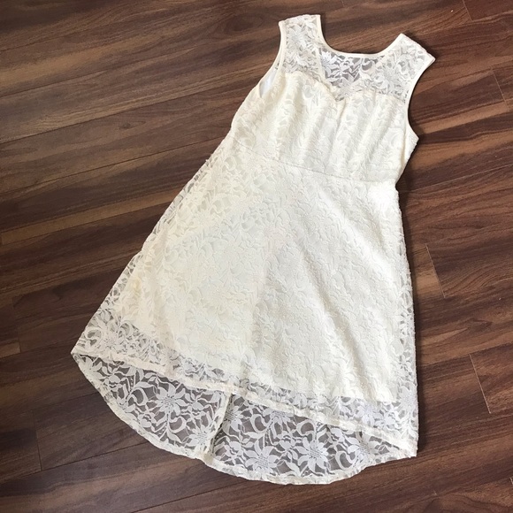 White lace dress - Picture 3 of 5